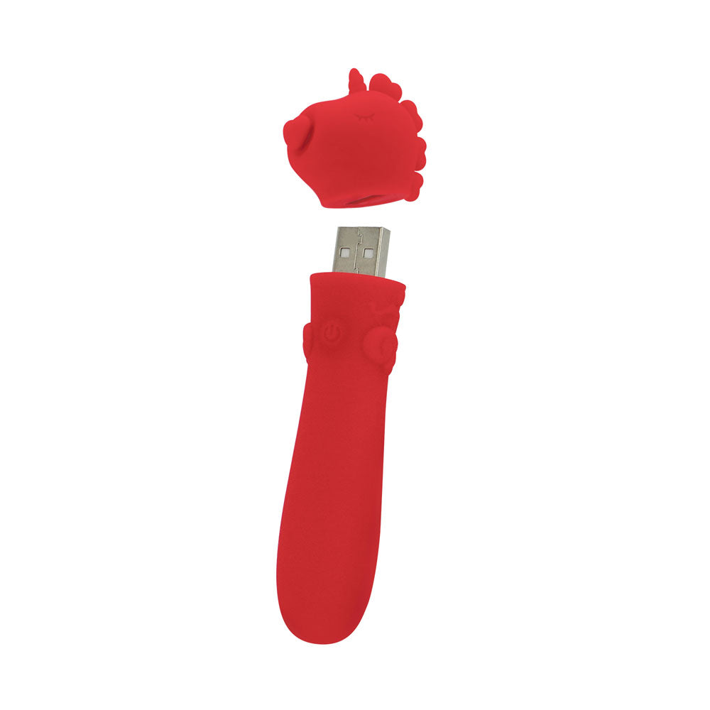 Unihorn - USB Bullet - Cupid's Beau -  USB Rechargeable Vibrating Bullet