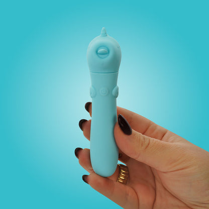 Unihorn - USB Bullet - Mount'n Peak - Teal USB Rechargeable Vibrating Bullet