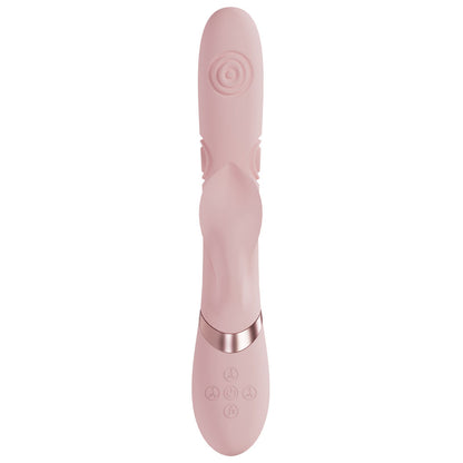 VIVE Fronda -  -  25 cm USB Rechargeable Tapping Rabbit Vibrator