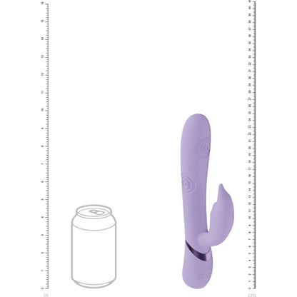 VIVE Pallina -  -  25 cm USB Rechargeable Tapping Rabbit Vibrator
