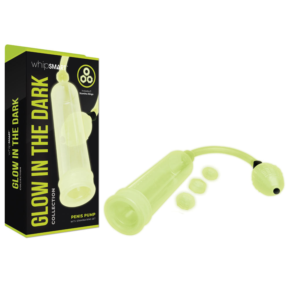 WhipSmart Glow In The Dark Penis Pump