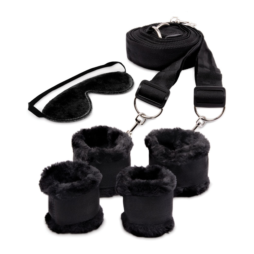 WHIPSMART FUZZY BEDROOM BONDAGE KIT -