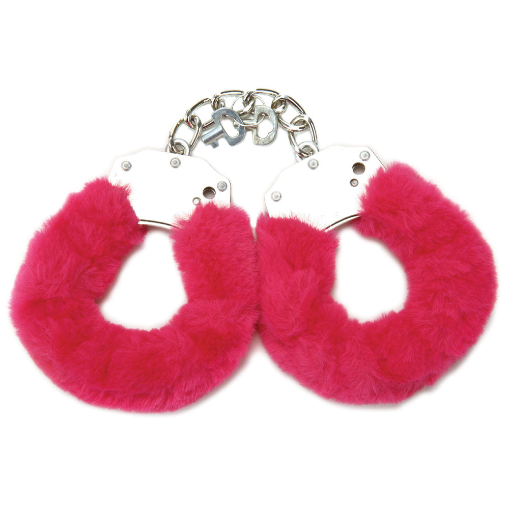 WhipSmart Classic Furry Cuffs - Hot