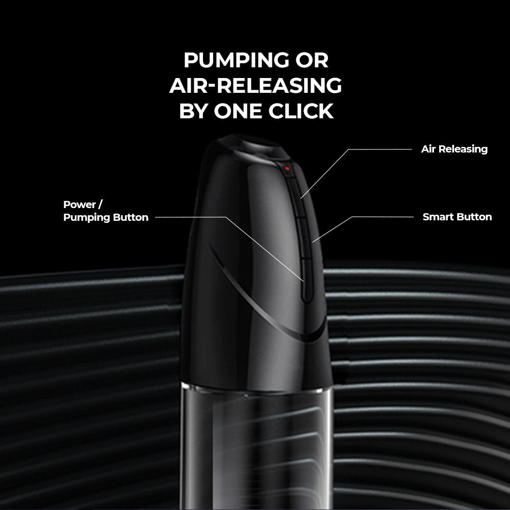 LuvPump Smart Penis Pump -  USB Rechargeable 2-in-1 Automatic Penis Pump