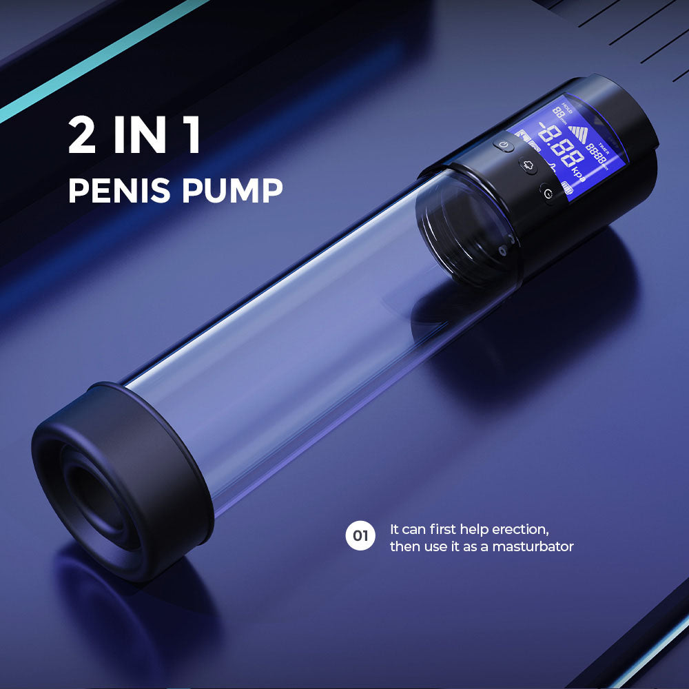 LuvPump Smart Penis Pump -  USB Rechargeable Automatic Penis Pump