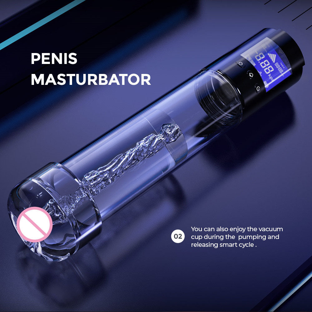 LuvPump Smart Penis Pump -  USB Rechargeable Automatic Penis Pump