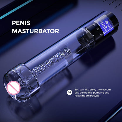 LuvPump Smart Penis Pump -  USB Rechargeable Automatic Penis Pump