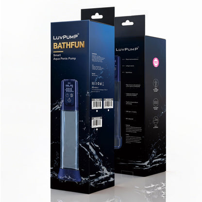 LuvPump Bathfun Smart Aqua Penis Pump -  USB-C Rechargeable Waterproof Automatic Penis Pump