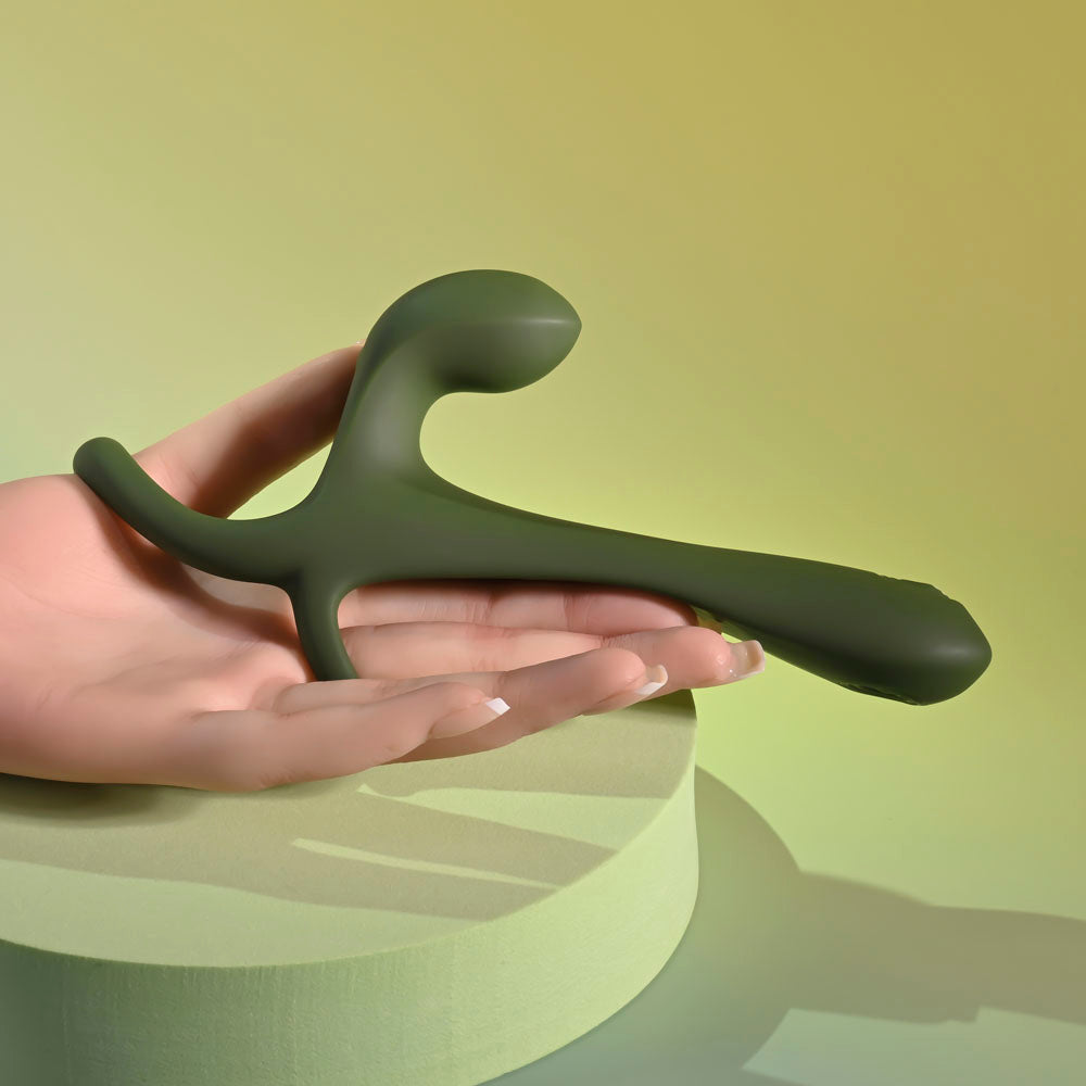 Zero Tolerance STRAP, TAP & GO -  USB Rechargeable Vibrating & Tapping Penis Sleeve with Wireless Remote