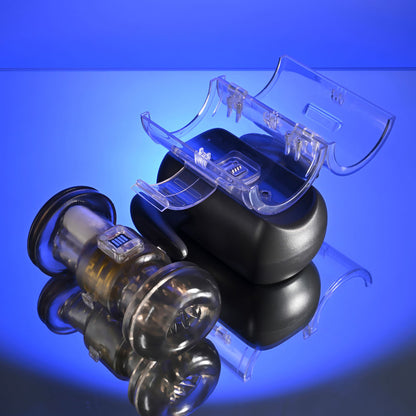 Zero Tolerance HOLD ME TIGHT -  USB Rechargeable Vibrating Auto Stroker with Phone Holder