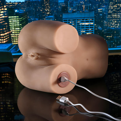 Zero Tolerance ROCK MY WORLD -  USB Rechargeable Doggy Style Thrusting Mini Torso Masturbator