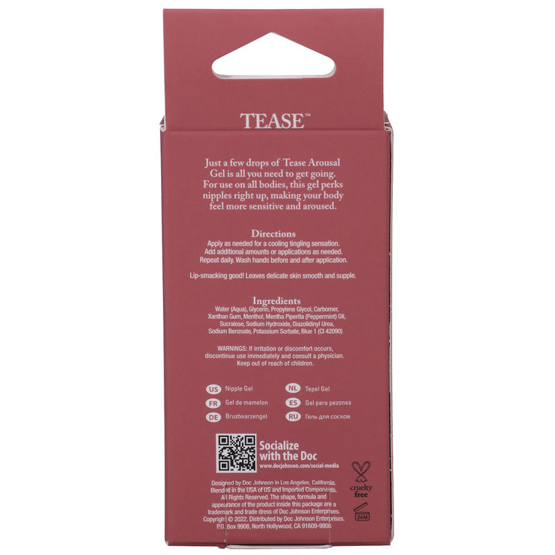 TEASE Nipple Arousal Gel - Mint