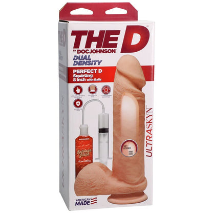 The D Perfect D Squirting 8'' with Balls