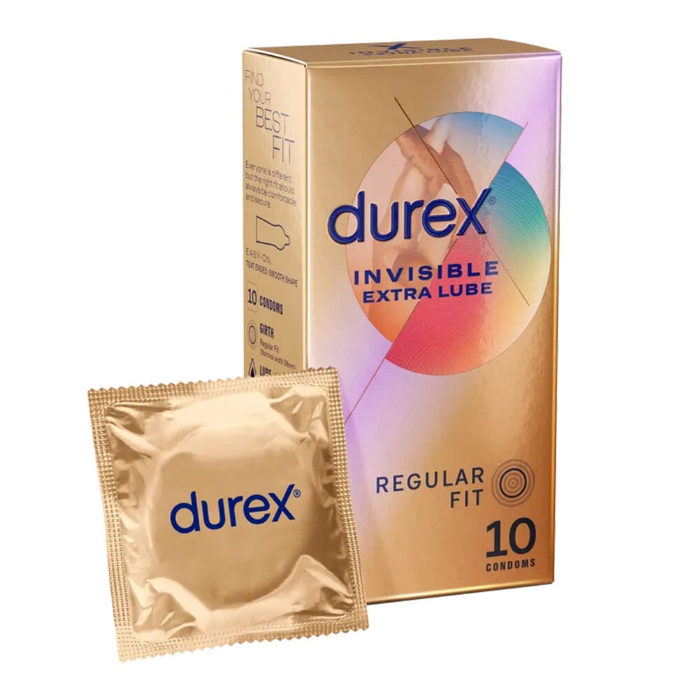 Durex Invisible Extra Lube Condoms