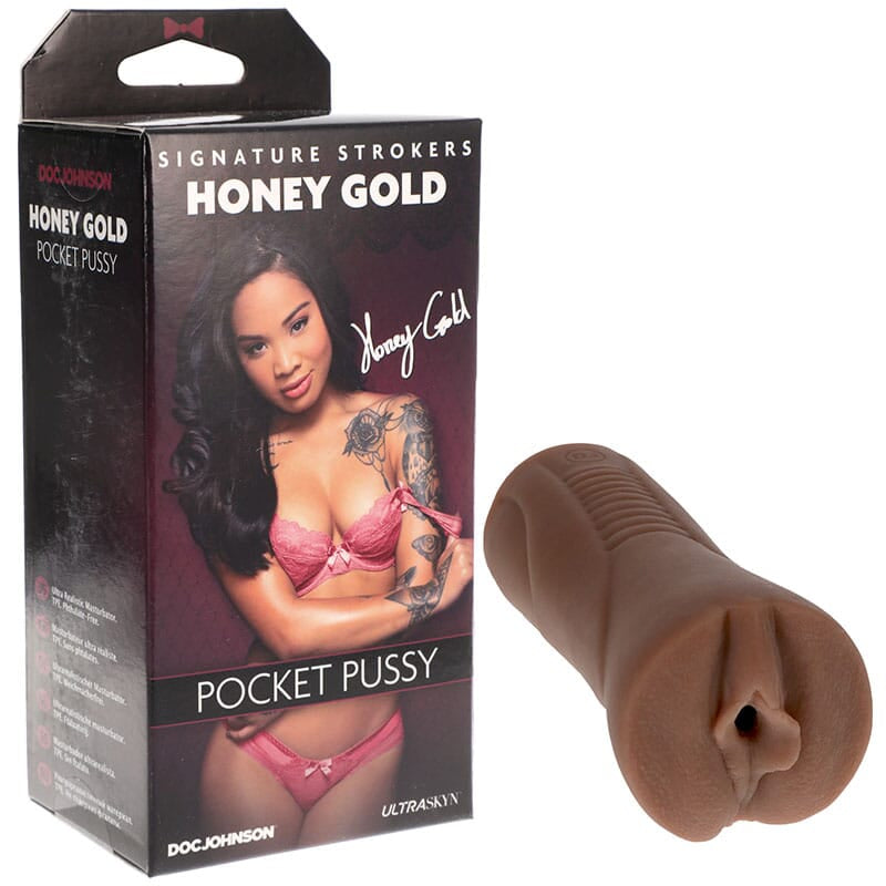 Honey Gold UltraSkyn Pocket Pussy