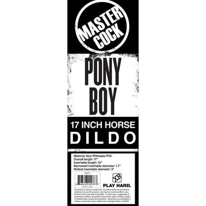 Master Cock Pony Boy