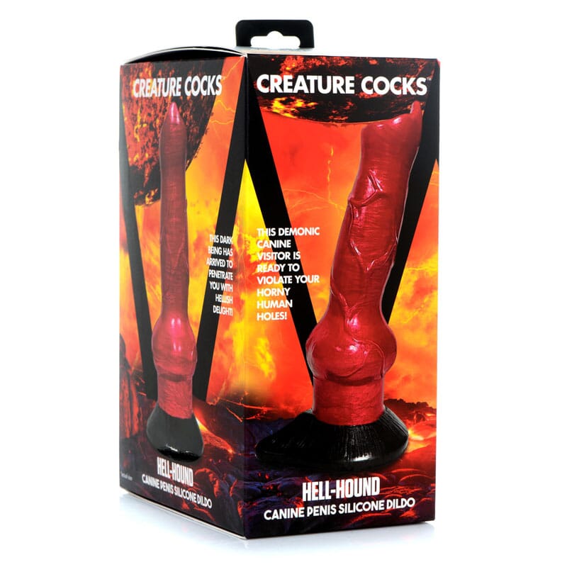 Creature Cocks Hell-Hound Canine Penis Silicone Dildo