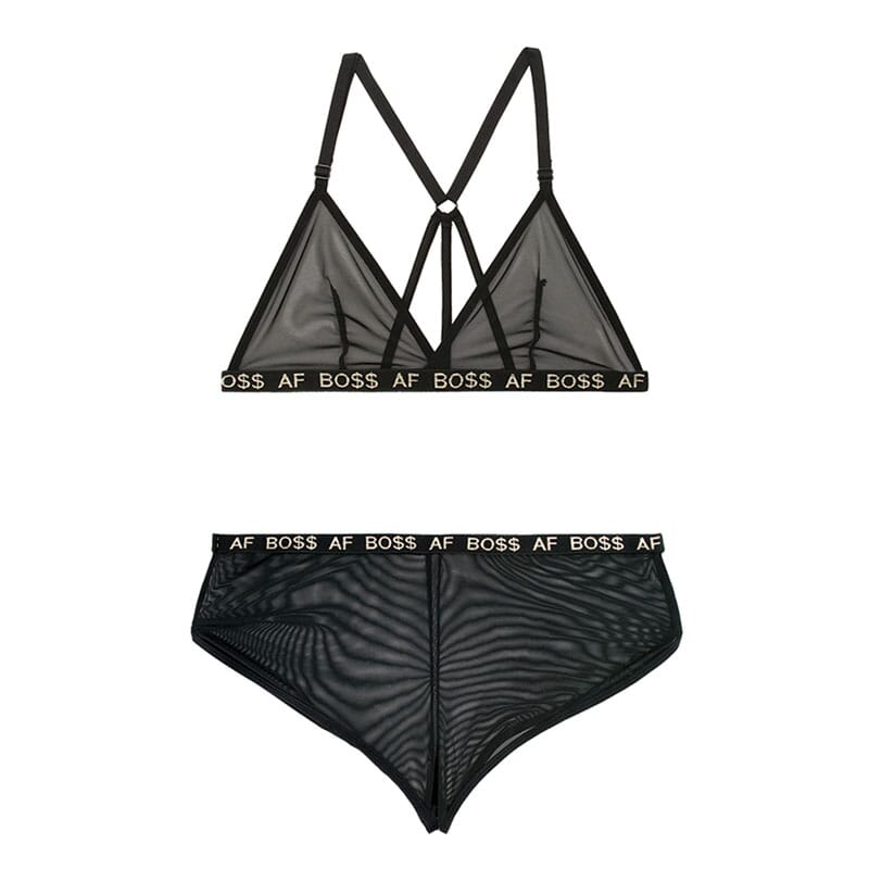Vibes Boss AF Bralette & Retro Short