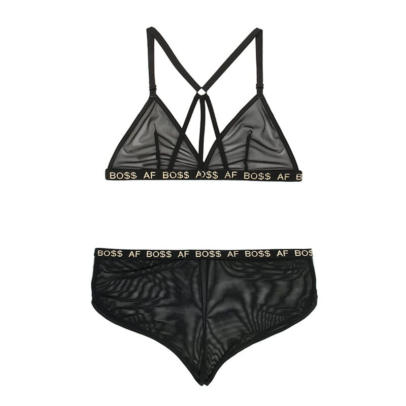 Vibes Boss AF Bralette & Retro Short