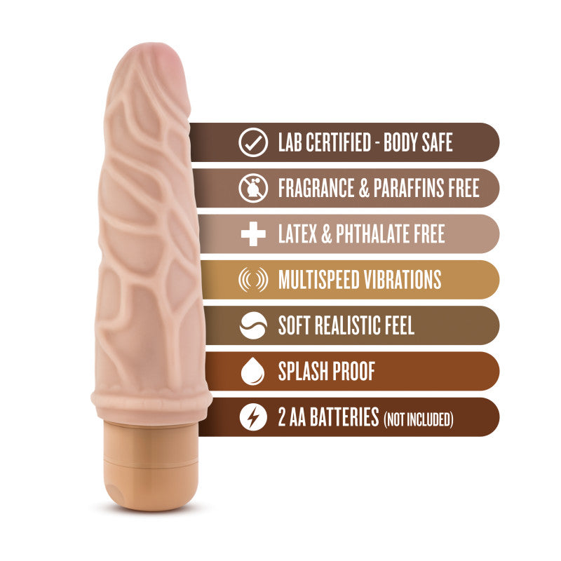 Dr. Skin Cock Vibe 3 - 7.25'' Cock