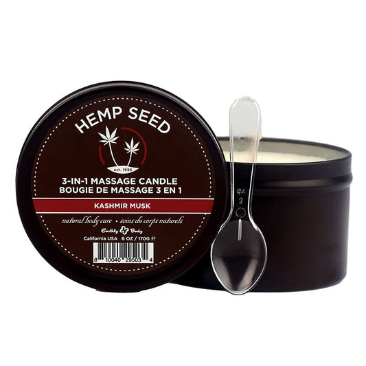 Hemp Seed 3-In-1 Massage Candle