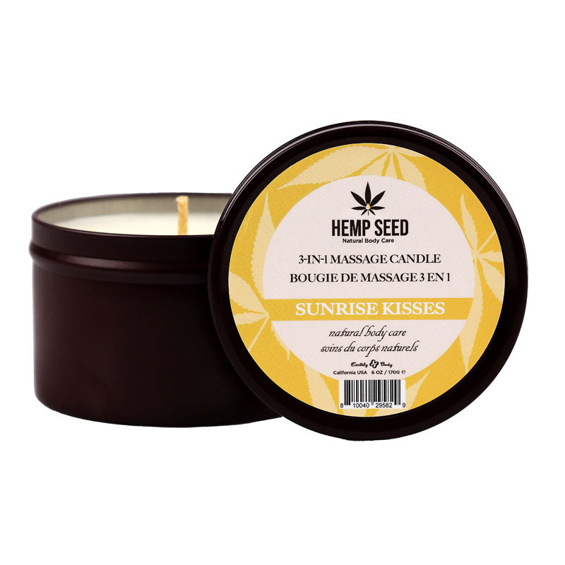 Hemp Seed 3-In-1 Massage Candle