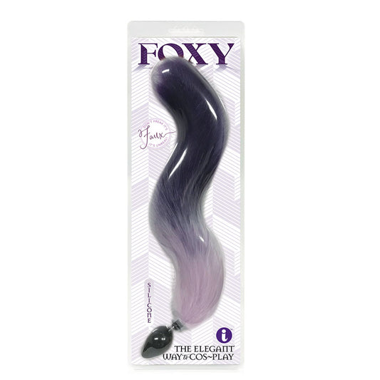 Foxy Fox Tail Silicone Butt Plug