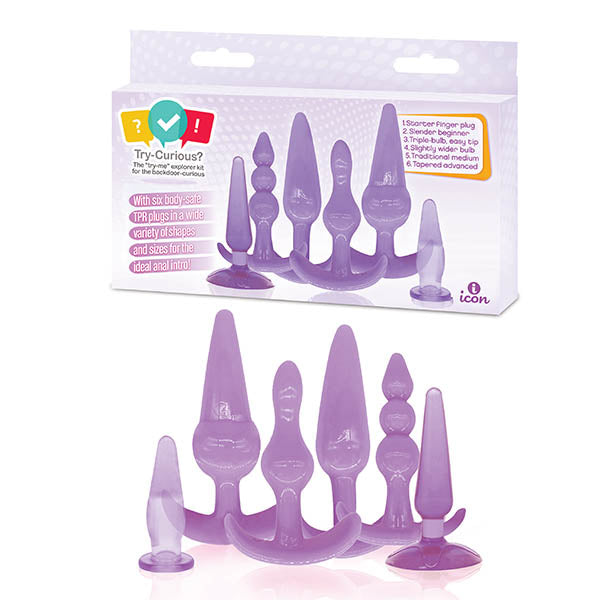 Try-Curious Anal Plug Kit