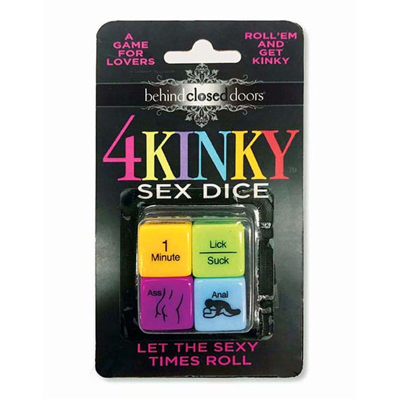 Behind Closed Doors - 4 Kinky Sex Dice