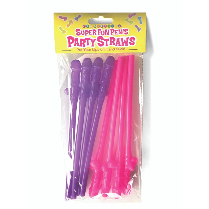 Super Fun Penis Party Straws