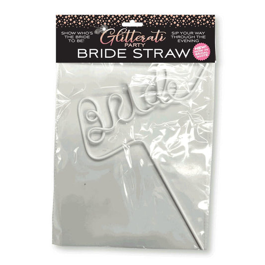 Glitterati Bride Straw