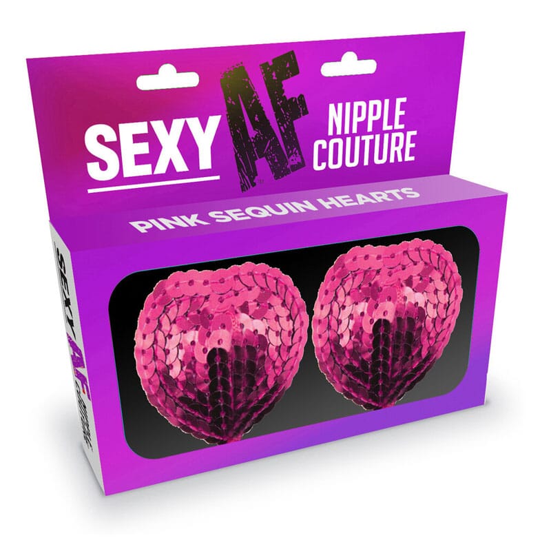 Sexy AF - Nipple Couture  Hearts