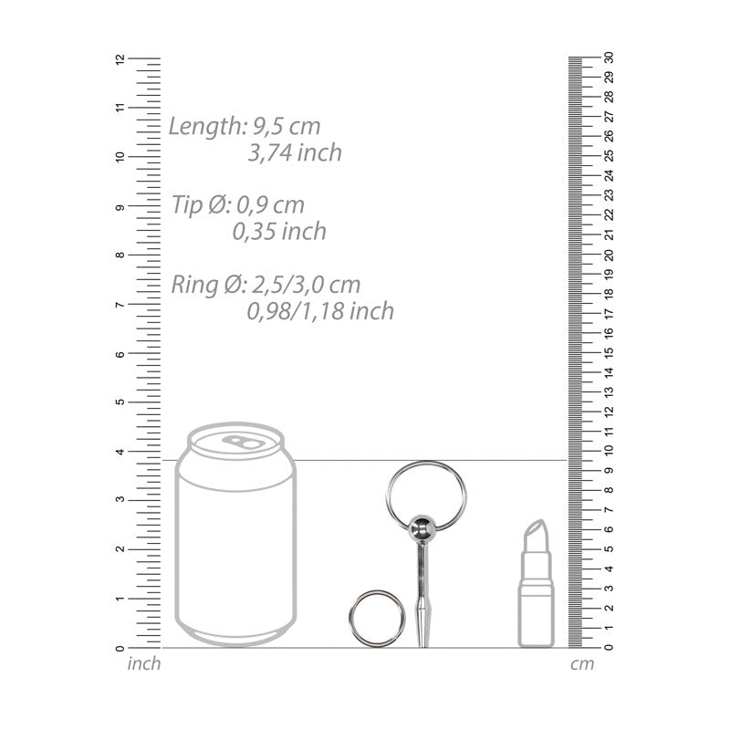 OUCH! Urethral Sounding - Metal Plug
