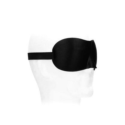 OUCH!  & White Satin Curvy Eye Mask