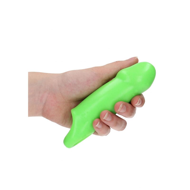 OUCH! Glow In The Dark Smooth Thick Stretchy Penis Sleeve