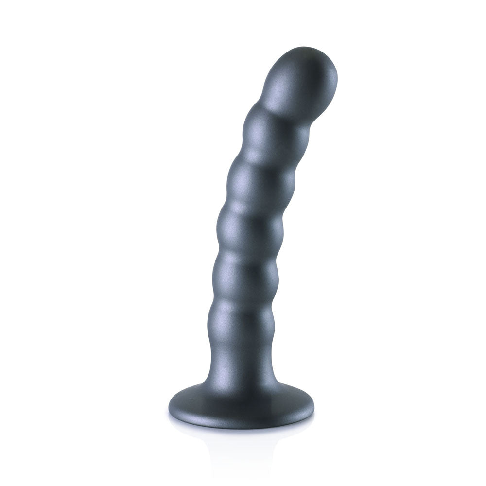 OUCH! Beaded Silicone G-Spot Dildo - 5'' / 13cm