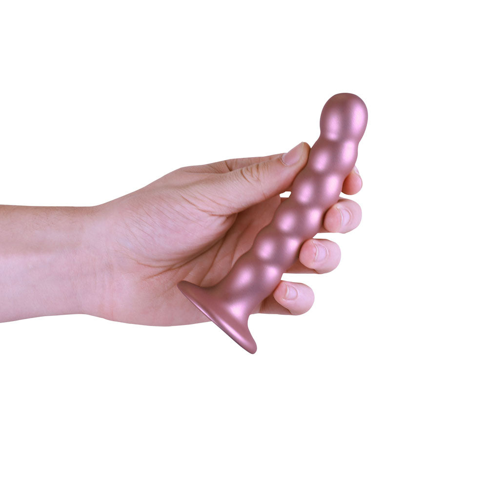 OUCH! Beaded Silicone G-Spot Dildo - 5'' / 13cm