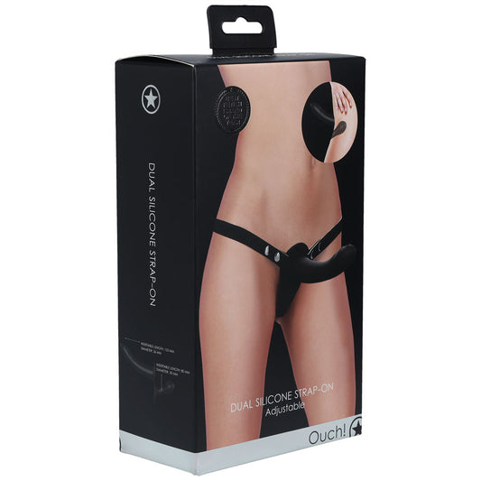 OUCH! Dual Silicone Strap-On -