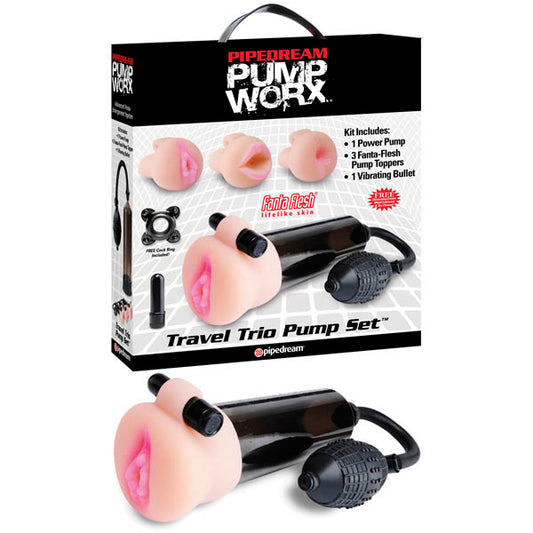 Pump Worx Travel Trio Pump Set