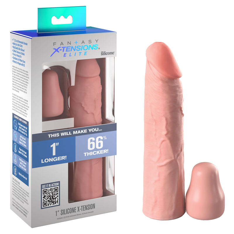 Fantasy X-Tensions Elite 1'' Silicone Extension -