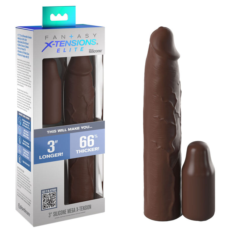 Fantasy X-Tensions Elite 3'' Silicone Extension -