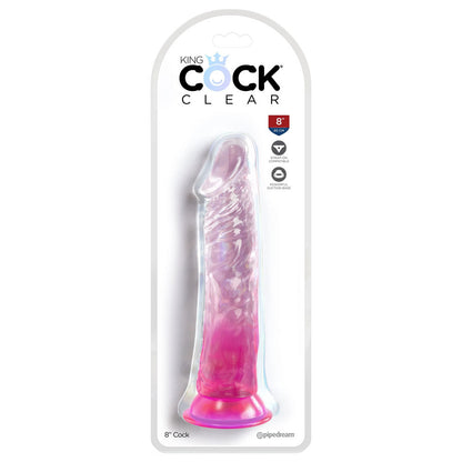 King Cock Clear 8'' Cock -