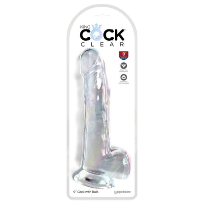 King Cock  9'' Cock with Balls -