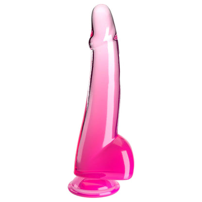 King Cock Clear 10'' Cock with Balls -