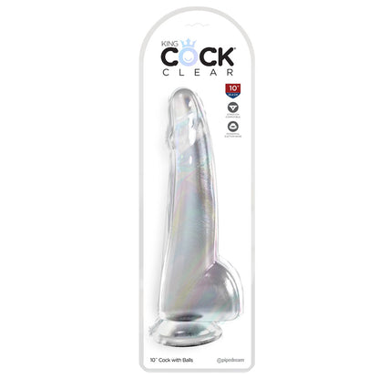 King Cock  10'' Cock with Balls -