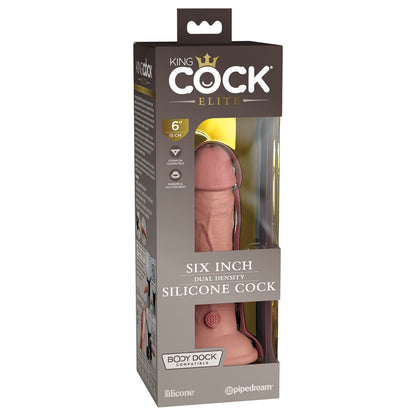 King Cock Elite 6'' Dual Density Cock -