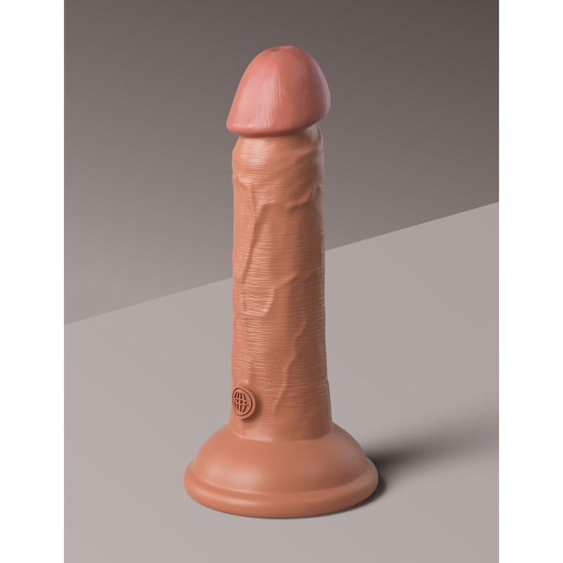 King Cock Elite 6'' Dual Density Cock - Tan