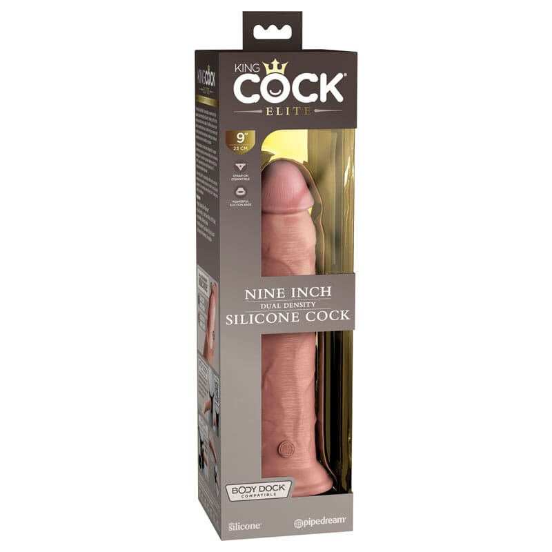 King Cock Elite 9'' Dual Density Cock -