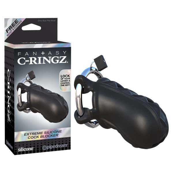 Fantasy C-Ringz Extreme Silicone Cock Blocker