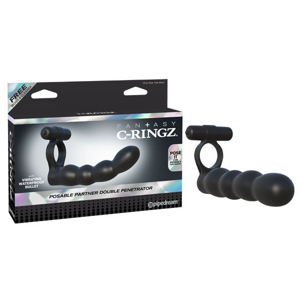 Fantasy C-ringz Posable Partner Double Penetrator